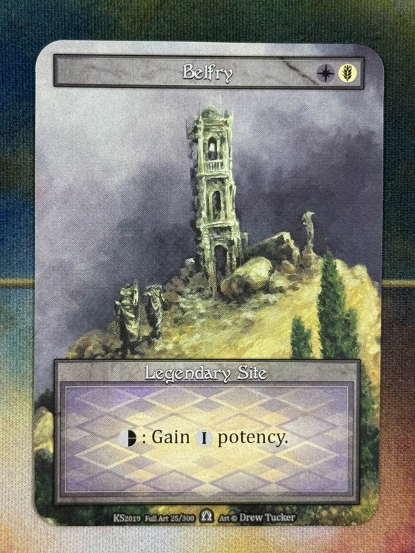 Belfry Curio — fundo diamante alt-art