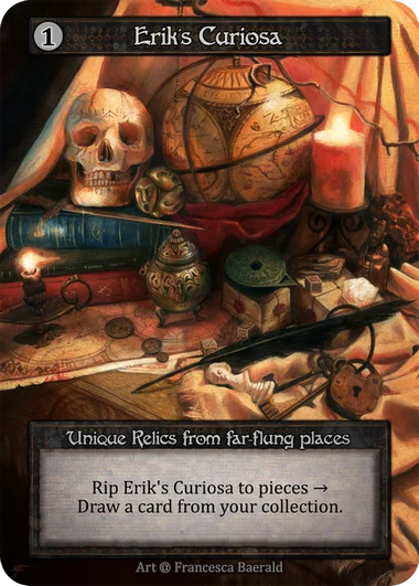 Erik's Curiosa — versão regular Alpha