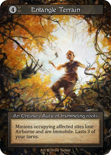Entangle Terrain — nome em Alpha