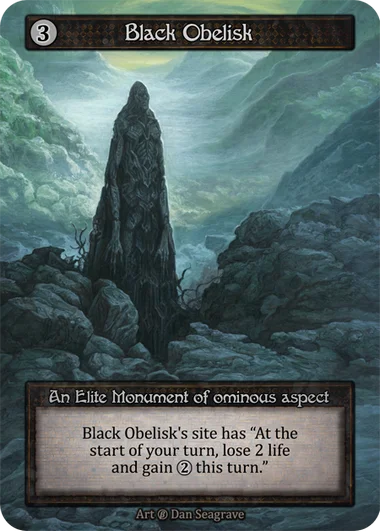 Black Obelisk — versão regular Beta