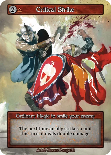 Critical Strike — versão regular Beta