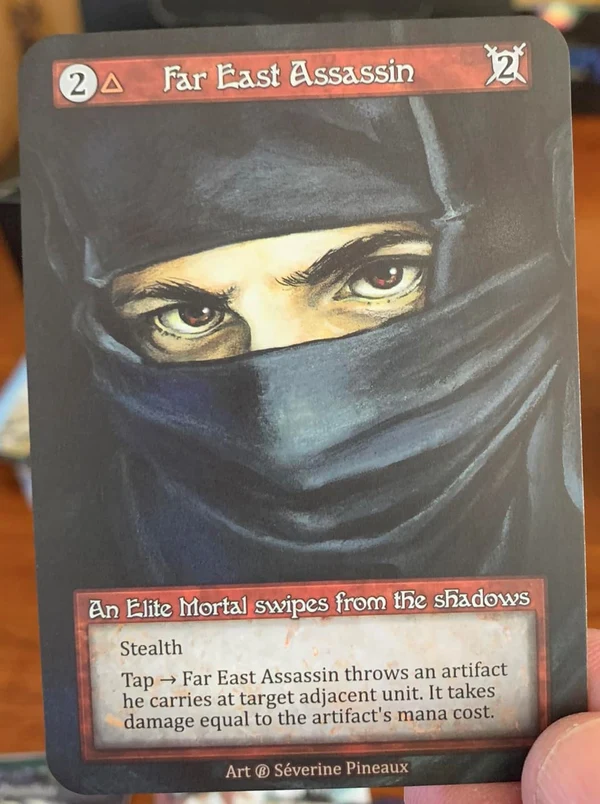 Far East Assassin Curio — arte alternativa de Séverine Pineaux