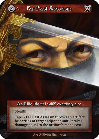 Far East Assassin — versão regular Beta