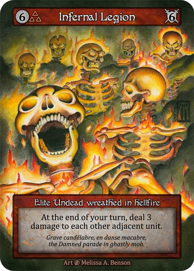 Infernal Legion — versão regular Beta (mais escura)