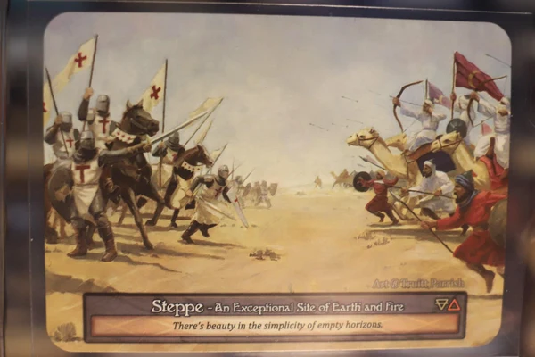Steppe Curio — arte composta de Jihad + Crusade