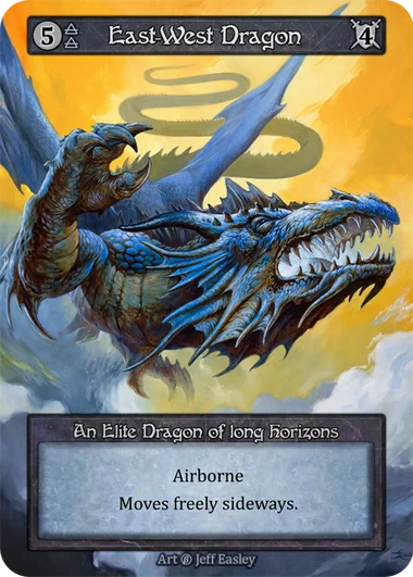 East-West Dragon — versão regular Beta