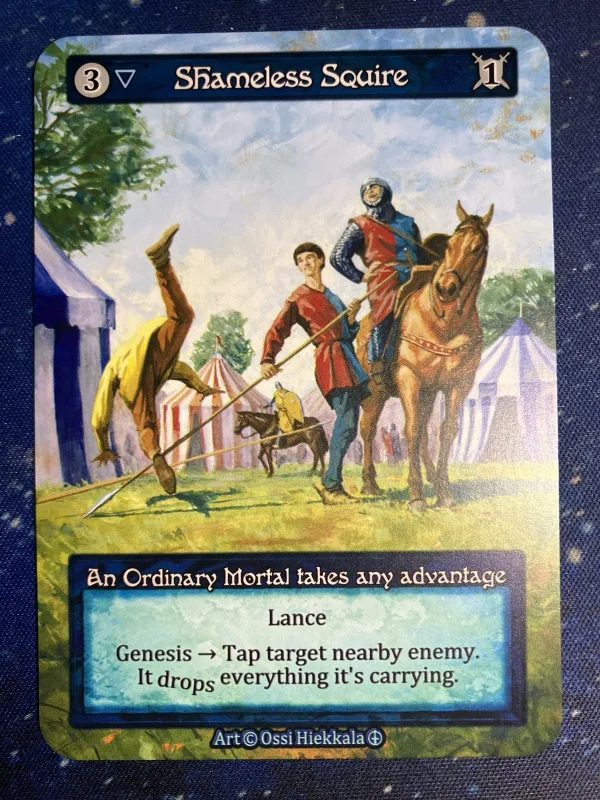 Shameless Squire — Curio