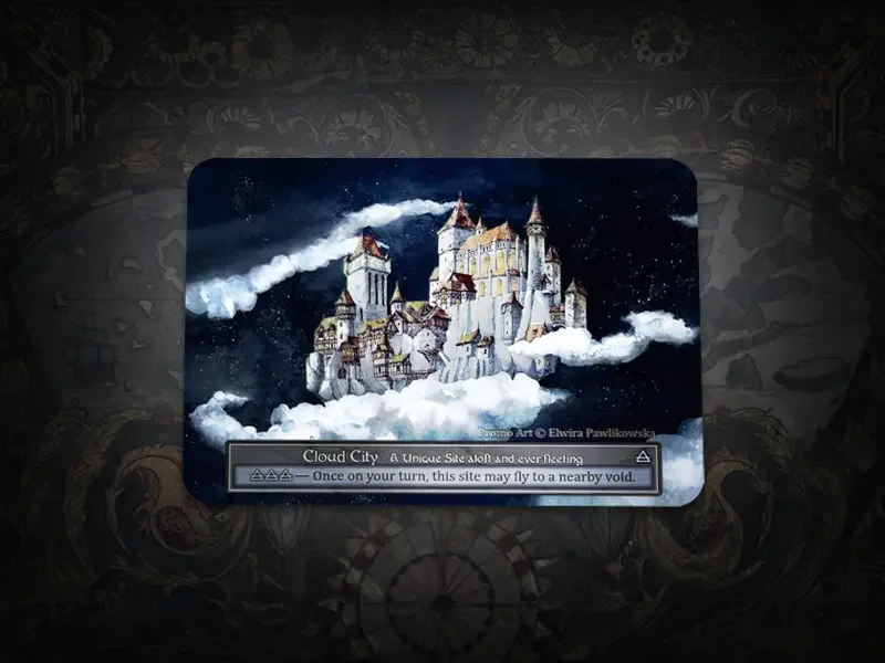 Cloud City foil — 1400 Dust