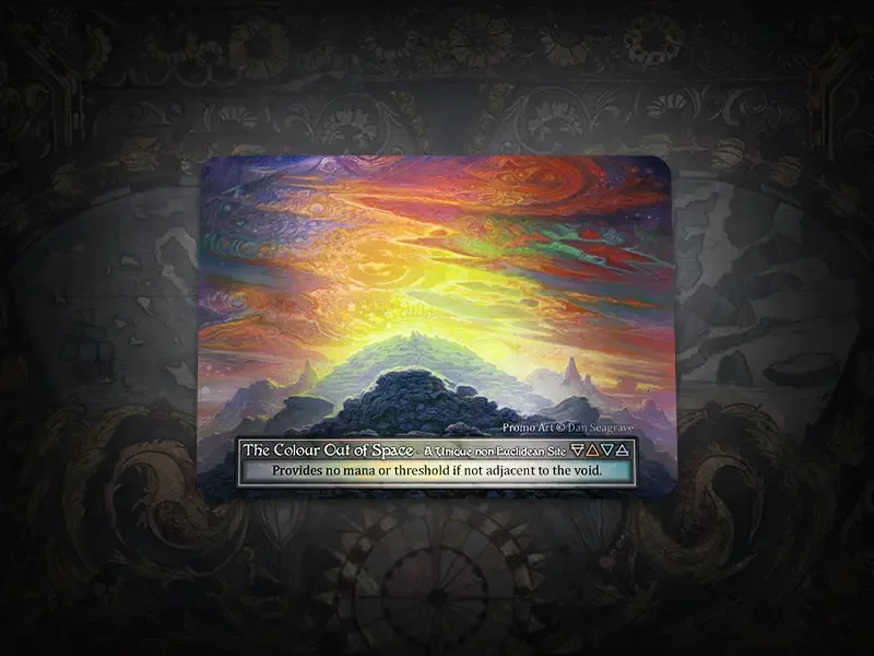 Colour Out of Space foil — 1800 Dust