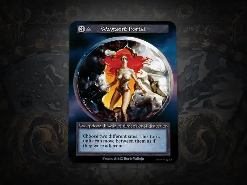 Waypoint Portal token alt-art — promo de 400 Dust