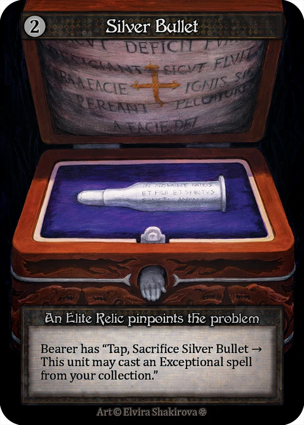 Silver Bullet — promo recente que tem sido lida como omen de entrada cósmica