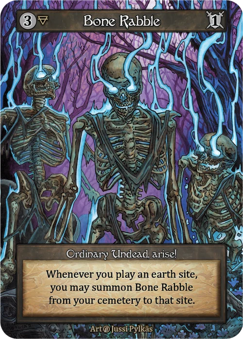 Bone Rabble alt-art Social Store Kit promo