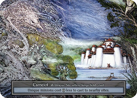 Camelot — promo catalogado pelo Collector Arthouse