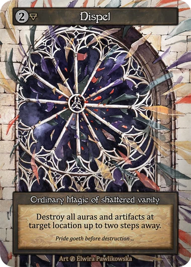Dispel — versão regular Beta