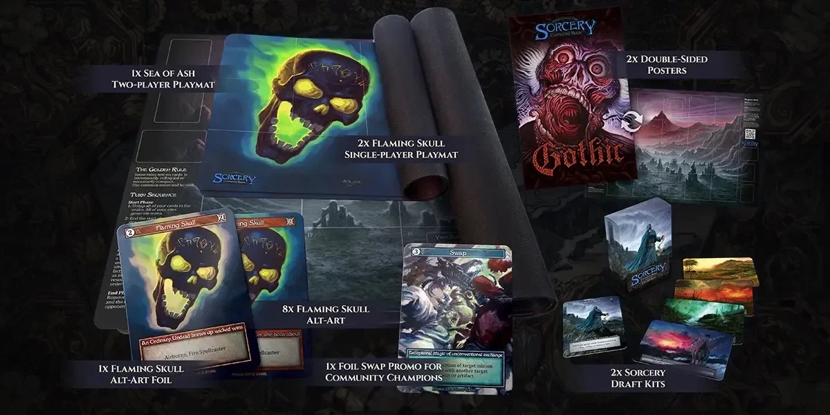 Promos de Sorcery TCG: o catálogo das cartas promocionais oficiais