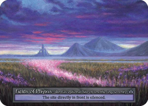 Fields of Phyxis — promo catalogado pelo Collector Arthouse