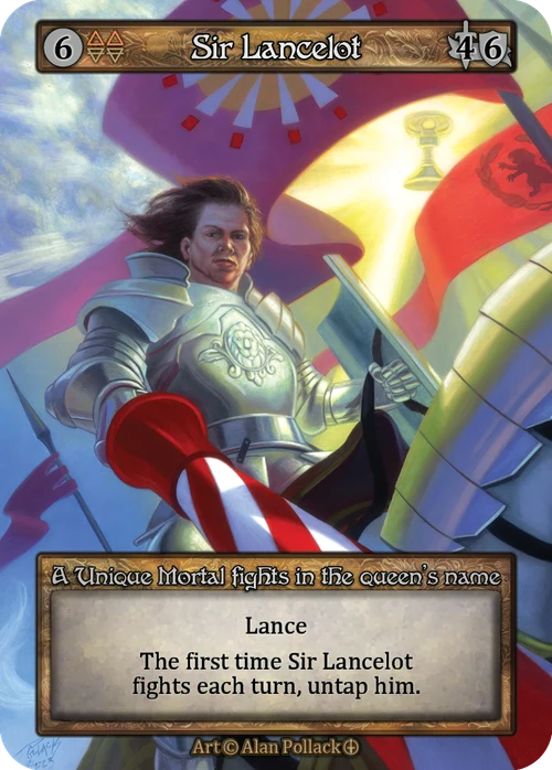 Sir Lancelot — versão regular Arthurian Legends