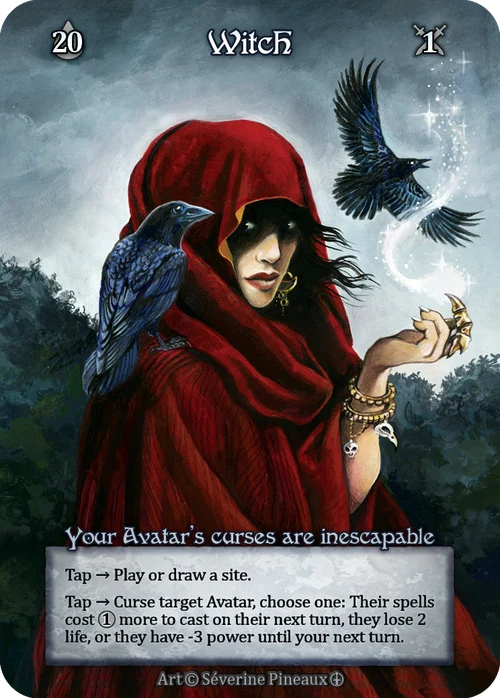 Witch Avatar — versão regular Arthurian Legends